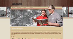 Desktop Screenshot of hedahls.com