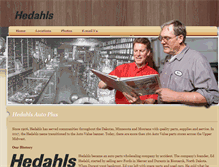Tablet Screenshot of hedahls.com